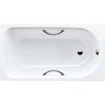 KALDEWEI Advantage - Правоъгълна вана Saniform Plus Star 344, 140x75 см, с отвори за дръжки, противоплъзгащо покритие, Perl-Effekt, бяла 134430003001 (134430003001)