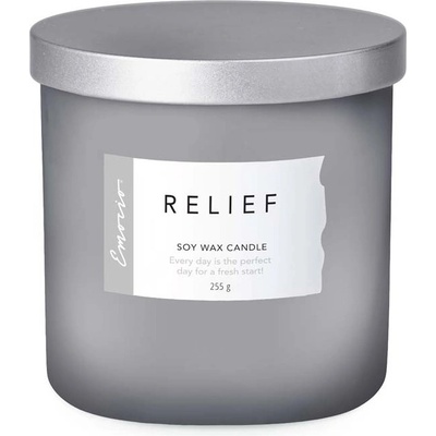 Z - TRADE s. r. o Z - TRADE s. r. o. Ароматна свещ Emocio Wellness с метален капак Relief, соя 95x95 мм