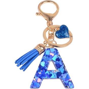 HARAHU Ключодържател Азбука - a / Тъмносиня kp37860 (37860)