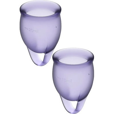 Satisfyer Feel Confident Menstrual Cup менструална чаша Purple
