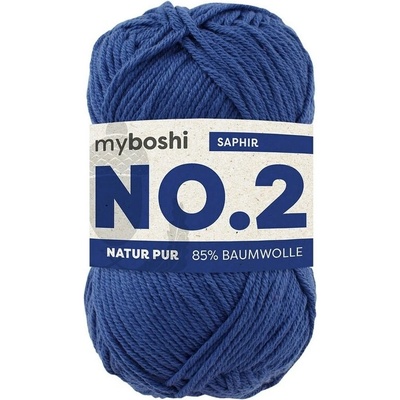 Příze myboshi NO.2 Zafír