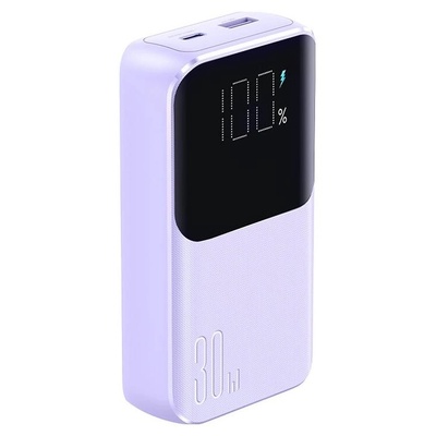 JOYROOM JR-PBC06 Power Bank 10000mAh 30W Вградени кабели Лилаво (154668)