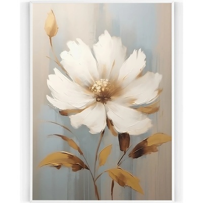 Plakát / Obraz Wildflower 30 x 40 cm Napnuté plátno na dřevěném rámu Bez okraje