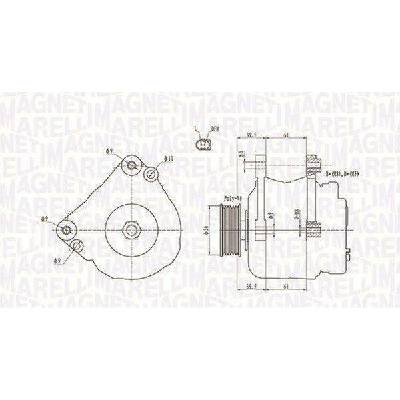 Generátor MAGNETI MARELLI 063731818010