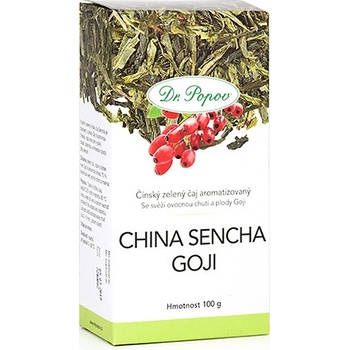 Dr.Popov Zelený čaj China Sencha GOJI 100 g