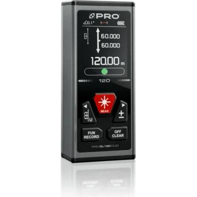 PRO Лазерна ролетка pro dl-120 duo-r/ 120 м (pro-dl020)