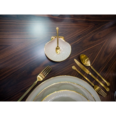 Herdmar Комплект прибори за хранене paragon- 51 части - позлатени / мат (-192-3051-0517-119-0017)