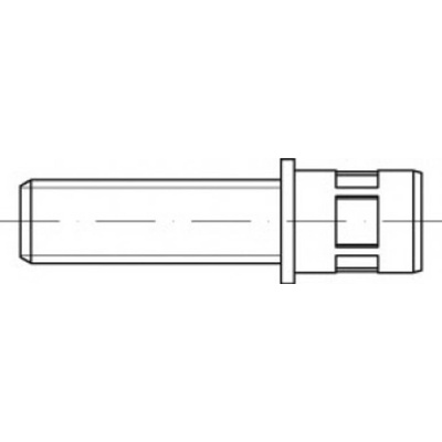TOOLCRAFT TO-5444217 trhacie nit M6 ocel 100 ks