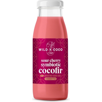 Wild & Coco Bio Sour Cherry Symbiotic Cocofir 250 ml – Zboží Mobilmania