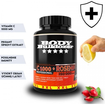 BodyBulldozer Vitamin C 1000 Professional XXL 150 tabliet