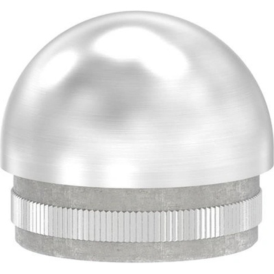 Feldmann Nerezové ukončenie madla zábradlia pr.42,4 mm 50270-240G veľa vypuklé, AISI 304 brus