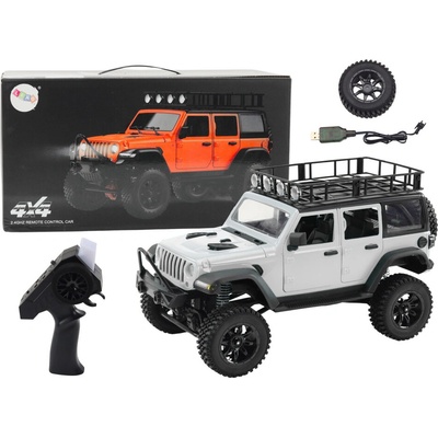 Tomido RC terénní auto 2.4G pohon 4x4 šedé