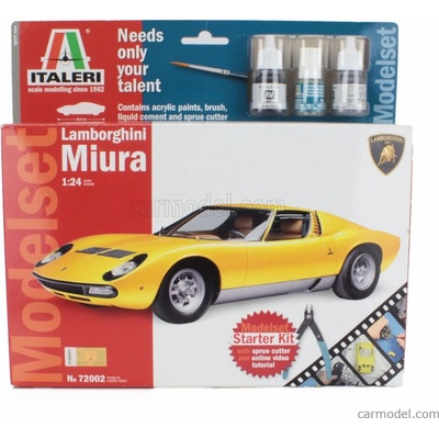 Italeri Lamborghini Miura 1971 Starter Kit 1:24