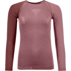 Ortovox Дамско мериносово термобельо Ortovox Women's 120 Comp Light Long Sleeve Merino base layer - Dusk Rose (115-0991-0812)
