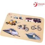 Classic World Дървен Пъзел Транспорт - Classic World