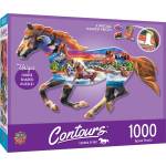 Masterpieces Пъзел Master Pieces от 1000 части - Бягащият кон (TYPZ0007273N)