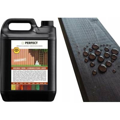 Impregnace na dřevo s barvou PERFECT WOOD 5 L Palisandr, 60 m2