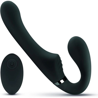 NoParts Avery Strapless StrapOn Vibrating Dildo 22 Cm Strap on vibrační dildo