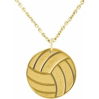 Eppi Strieborný prívesok lopta s gravírom vašej voľby Volleyball P46033