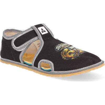 Antal shoes Antal Rascal Six-Seven Black Barefoot papuče