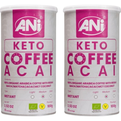 ANI INSTANTNÁ KÁVA REISHI KETO ACAI BIO 100 g