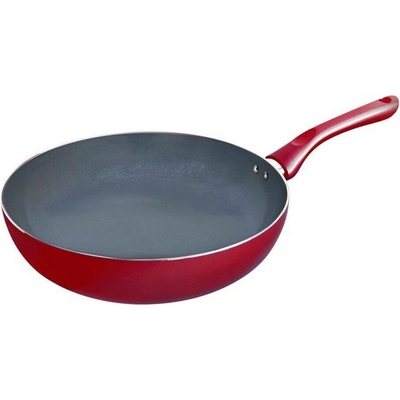 TORO PÁNEV WOK, KERAMIKA, ČERVENÁ, 28CM_hamashop