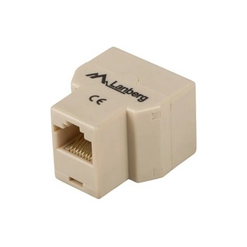 Lanberg RJ-45 inline coupler RJ-45->2XRJ-45 - AD-RJ45-2RJ45-OU (AD-RJ45-2RJ45-OU)