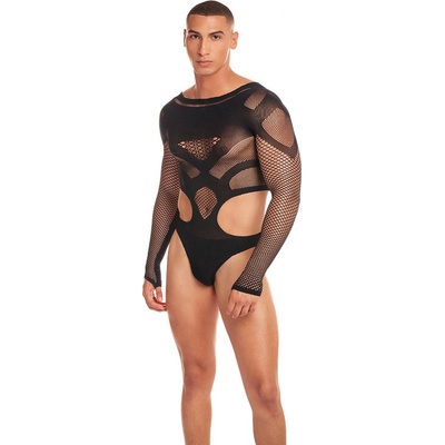 Rainbow Party Out Of Orbit Bodysuit Black pánský erotický kostým