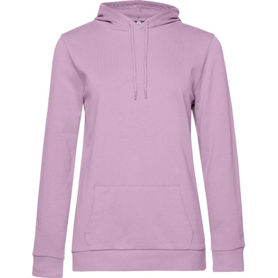 B&C mikina Hoodie COT-01W04W10100 růžová cukrová