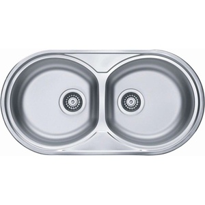 Alveus Form - Мивка 83x44 см, от неръждаема стомана 1060002 (1060002) Мивка за вграждане