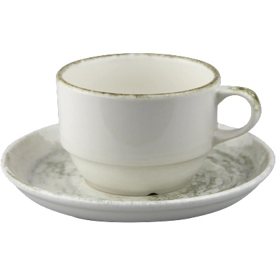 Gural Porcelain ГП-REACTIVE-Чашка с чинийка 90cc (GBSEO02EK99TPK39) (0180630)