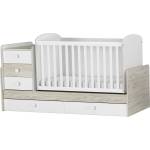 Arbor Трансформиращо се легло Arbor - Baby & Junior, 179 х 77 cm, дъб гоби + бял (BJ23247) - ozone