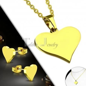 Image 1 of Talitha Комплект дамски бижута „Златни сърца