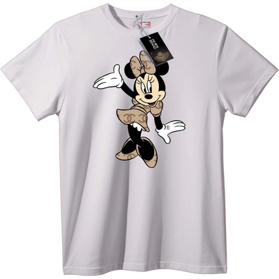NOONEBRAND Тениска Minnie Mouse Chanel - XS, Black
