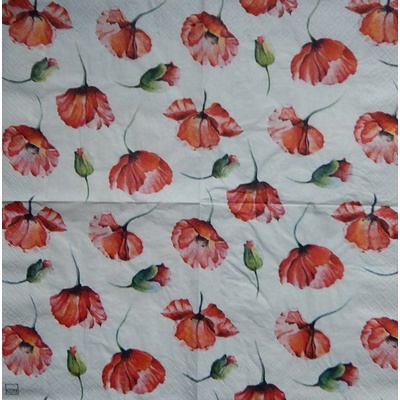 Home fashion obrúsky Máky kreslené 33x33cm