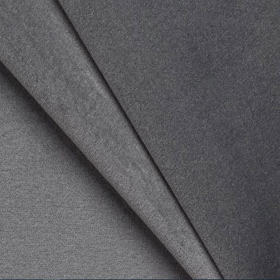 Velurová potahová látka, Velluto, Antracitová