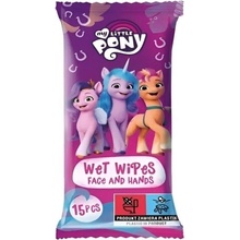 My Little Pony Wet Wipes vlhčené čistiace obrúsky pre deti 15 ks