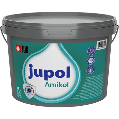 JUB JUPOL Amikol - farba odolná proti mikróbom Biely,15L