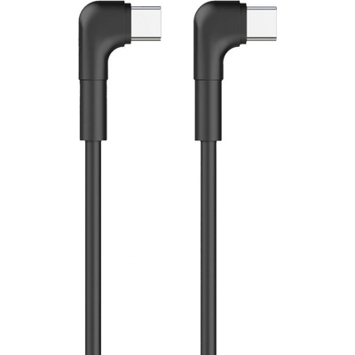 Maxlife MXUC-09 úhlový USB-C - USB-C, 60W, 1m, černý