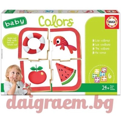 Educa Пъзел educa 18119 - 24 части - Цветове (edu18119)