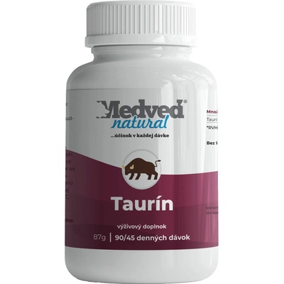 Medveď Taurín 500mg 90 kapsúl