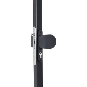 Locinox Комплект заоблени алуминиеви дръжки 3006HOLD-PAD Locinox едностранно фиксирани с предпазни планки предназначени за брави за вграждане (P00010823-9005)