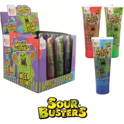 Sour Busters Mega Slime kyselý sliz 16 ks