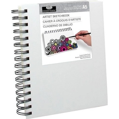 Royal & Langnickel Skicovací blok bílý s texturou plátna A4 – Zboží Dáma