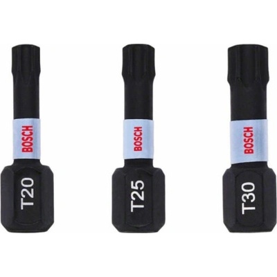 Bosch 25 mm T20/25/30 3 ks 2608522479