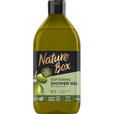 Nature Box омекотяващ душ гел с аромат на маслина 250мл