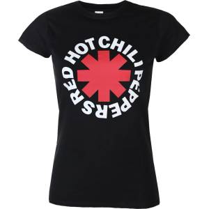 ROCK OFF дамска тениска Red Hot Chili Peppers - Classic Asterisk - ROCK OFF - RHCPTS01LB
