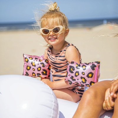 Swim Essentials Плувни ръкавели Leopard Rose Gold - 2-6 години (2020SE36)