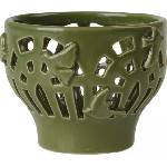 Kähler Свещник за чаена свещ Orangery Green Garden 9, 5 см (691203)