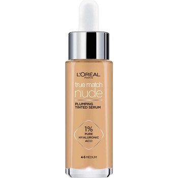 L'Oréal Paris True Match Nude Plumping Tinted Serum make-up na všetky typy pleti 0,5-2 Very Light 30 ml